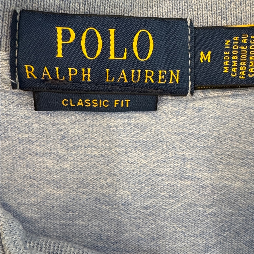 Polo by Ralph Lauren Men's Light Blue Polo Shirt - Picture 2 of 16